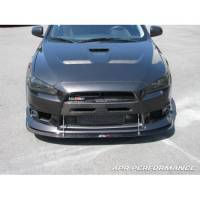 APR Performance - APR Performance Mitsubishi Evolution X with OEM lip Front Wind Splitter 2008-Up - Image 2