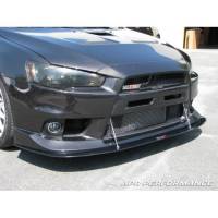 APR Performance - APR Performance Mitsubishi Evolution X with OEM lip Front Wind Splitter 2008-Up - Image 4