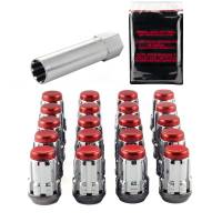 McGard - McGard SplineDrive Tuner 5 Lug Install Kit w/Tool (Cone) M12X1.25 / 13/16 Hex / 1.24in. L - Red Cap - Image 2