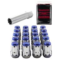 McGard - McGard SplineDrive Tuner 5 Lug Install Kit w/Tool (Cone) M12X1.5 / 13/16 Hex / 1.24in. L - Blue Cap - Image 2