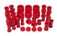 Prothane 81-87 Chevy Truck 4wd Total Bushing Kit - Red
