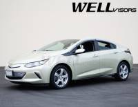 WellVisors - WellVisors Side Window Deflectors Chevrolet Volt 16-19 with Chrome trim - Image 3