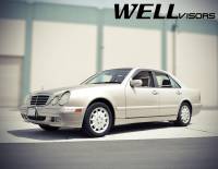 WellVisors - WellVisors Side Window Deflectors Mercedes Benz W210 E-Class 96-02 Premium Series - Image 2