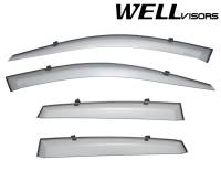 WellVisors Side Window Deflectors Subaru Impreza WRX 08-14 Premium Series