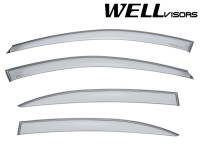 WellVisors Side Window Deflectors Hyundai Sonata 06-10 Premium Series