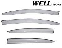 WellVisors Side Window Deflectors Honda Civic Sedan 12-15 Premium Series