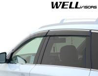 WellVisors - WellVisors Side Window Deflectors Infiniti QX60 JX35 13-20 With Chrome Trim - Image 4