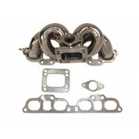 Manzo Headers, Exhausts, and More - Manzo Nissan 240SX Siliva 1989-1998 S13 / S14 SR20DET T3 / T4 Stainless Steel Top Mount Turbo Manifold - Image 1
