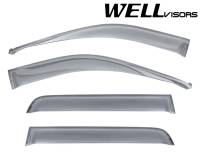 WellVisors Side Window Deflectors Chevrolet Silverado Crew Cab 14-18 Off-Road Series