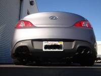 Megan Racing - Megan Racing Axle Back Exhaust System: Hyundai Genesis Coupe 2010-12 2.0 Turbo/V6 Blue Titanium Tips - Image 2