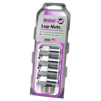 McGard - McGard Hex Lug Nut (Long Shank - .946in.) 1/2-20 / 13/16 Hex / 1.85in. Length (4-Pack) - Chrome - Image 1