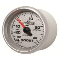 AutoMeter - AutoMeter Ultra-Lite II 52mm 30 PSI Mechanical Boost Gauge - Image 2