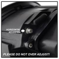 Spyder Auto - Spyder Porsche Cayman 05-08 Headlights - Halogen Model Only - DRL LED - Black PRO-YD-P98705-DRL-BK - Image 2