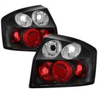 Spyder Auto - Spyder 02-05 Audi A4 (Excl Convertible/Wagon) Euro Style Tail Lights - Black (ALT-YD-AA402-BK) - Image 1