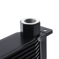 DC Sports - DC Sports 25 Row Universal Oil Cooler; Black with -8 AN Fittings - Image 1