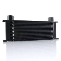 DC Sports - DC Sports 15 Row Universal Oil Cooler; Black with -6 AN Fittings - Image 1
