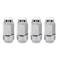 McGard - McGard Hex Lug Nut (Cone Seat Bulge Style) M14X1.5 / 22mm Hex / 1.945in. Length (4-Pack) - Chrome - Image 2