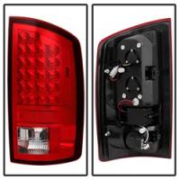 Spyder Auto - Spyder Dodge Ram 07-08 1500/Ram 07-09 2500/3500 LED Tail Lights Red Clear ALT-YD-DRAM06-LED-RC - Image 2