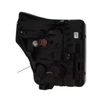 ANZO Headlights, Tail Lights and More  - ANZO 11-16 Ford F-150 Super Duty Projector Headlights w/ U-Bar Switchback Black w/ Amber - Image 2