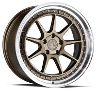 Aodhan Wheels Rim DS-X 19x9.5 5x114.3 73.1CB ET15 Bronze w/Machined Lip