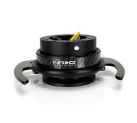 NRG Innovations - NRG Innovations Quick Release Kit Gen 4.0 - Black Body / Carbon Fiber Ring w/ Carbon Fiber Handles - Image 2