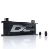 DC Sports - DC Sports 15 Row Universal Oil Cooler; Black with -10 AN Fittings - Image 1