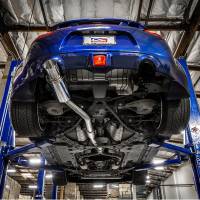 DC Sports Y- back Single Canister Exhaust Burnt (09-21 Nissan 370Z)