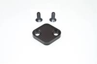 Torque Solution - Torque Solution Billet EGR Solution Kit (Black No Logo): Mitsubishi Evolution 2003-2006 - Image 1