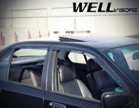 WellVisors - WellVisors Side Window Deflectors BMW E36 3-Series 92-98 Premium Series - Image 3