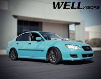 WellVisors - WellVisors Side Window Deflectors Subaru Legacy 05-09 Premium Series - Image 2