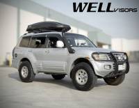 WellVisors - WellVisors Side Window Deflectors Mitsubishi Montero 01-06 Premium Series - Image 2
