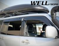 WellVisors - WellVisors Side Window Deflectors Mitsubishi Montero 01-06 Premium Series - Image 3