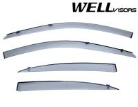 WellVisors Side Window Deflectors Acura TL 04-08 Premium Series