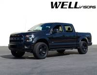 WellVisors - WellVisors Side Window Deflectors Ford F-150 Crew Cab 15-20 Premium Series - Image 2