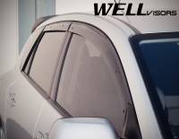 WellVisors - WellVisors Side Window Deflectors Mazda 3 Hatchback 04-09 Premium Series - Image 3