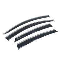 Manzo Headers, Exhausts, and More - Manzo Honda Civic 2016+ 4DR Sedan Polycarbonate Window Visors - Image 1