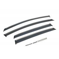 Manzo Headers, Exhausts, and More - Manzo Honda Fit 2015+ Polycarbonate Window Visors - Image 1