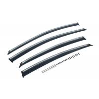 Manzo Headers, Exhausts, and More - Manzo Hyundai Elantra 2013-2015 Polycarbonate Window Visors - Image 1