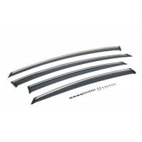 Manzo Headers, Exhausts, and More - Manzo Hyundai Sonata 2011-2014 Polycarbonate Window Visors - Image 1
