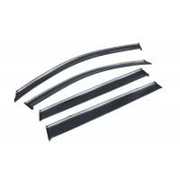 Manzo Headers, Exhausts, and More - Manzo Jeep Cherokee 2014-2016+ Polycarbonate Window Visors - Image 1