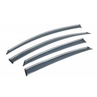 Manzo Headers, Exhausts, and More - Manzo Nissan Sentra 2013-2016+ Polycarbonate Window Visors - Image 1