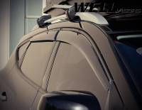 WellVisors - WellVisors Side Window Deflectors Hyundai Tucson 10-15 With Black Trim - Image 3