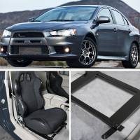 Spec'D Tuning Products - Spec-D 2008-2017 Mitsubishi Lancer/Evo Tensile Steel Racing Seat Mounting Brackets - 2PCS - Image 7