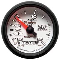 AutoMeter - AutoMeter Phantom II 52.4mm Mechanical Vacuum / Boost Gauge 30 In. HG/30 PSI - Image 2