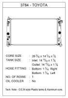 CSF Radiators - CSF 2020 Toyota Corolla 1.8L OEM Plastic Radiator - Image 2