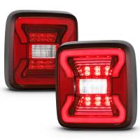 ANZO Headlights, Tail Lights and More  - ANZO 18-19 Jeep Wrangler JL LED Taillights Black - Image 2
