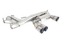 Megan Racing Supremo Exhaust System: BMW E46 M3 01-06 Burnt Roll Tips