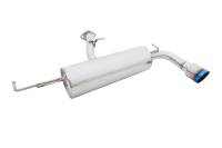 Megan Racing Axle Back Exhaust System: Scion TC 05-10 Blue Titanium Tip