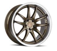 Aodhan Wheels Rim DS02 18x9.5 5x114.3 73.1CB ET22 Bronze w/Machined Lip