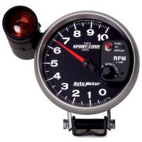 AutoMeter Sport-Comp II 5 inch 0-10000 RPM Pedestal Mount Tachometer Shift-Lite